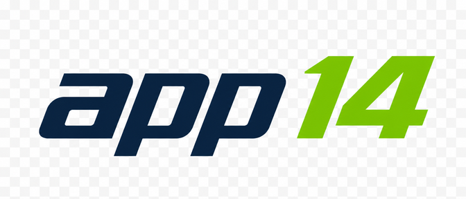 app 14 লোগো